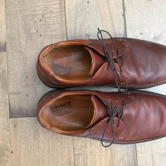 Timberland Waterproof Oxford Shoes Leather 12/12.5 - Picture 6 of 8